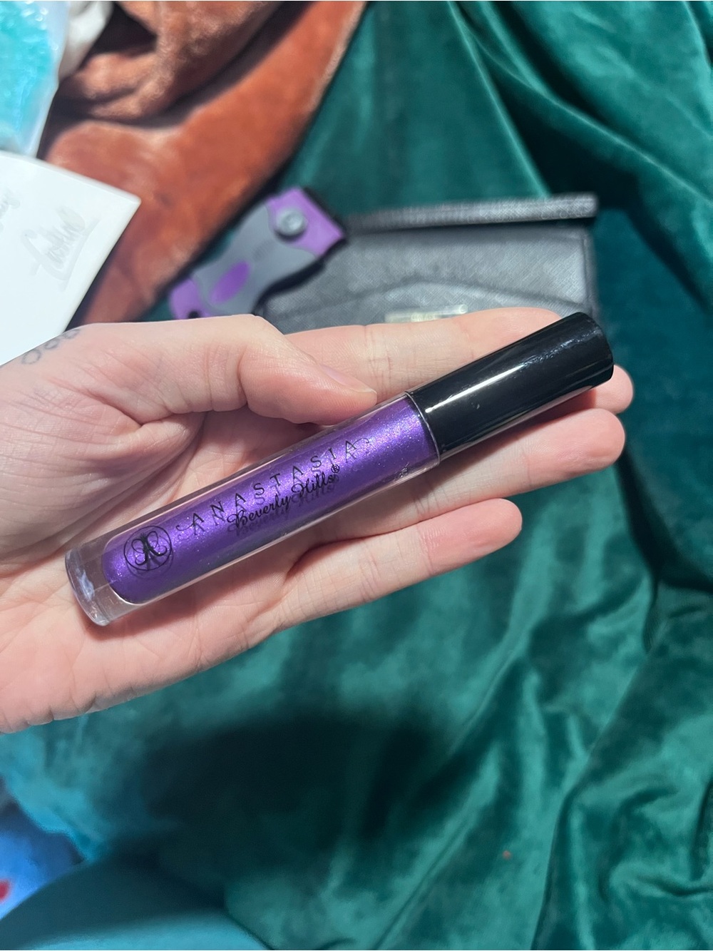 Anastasia Metallic Purple Liquid Lipstick